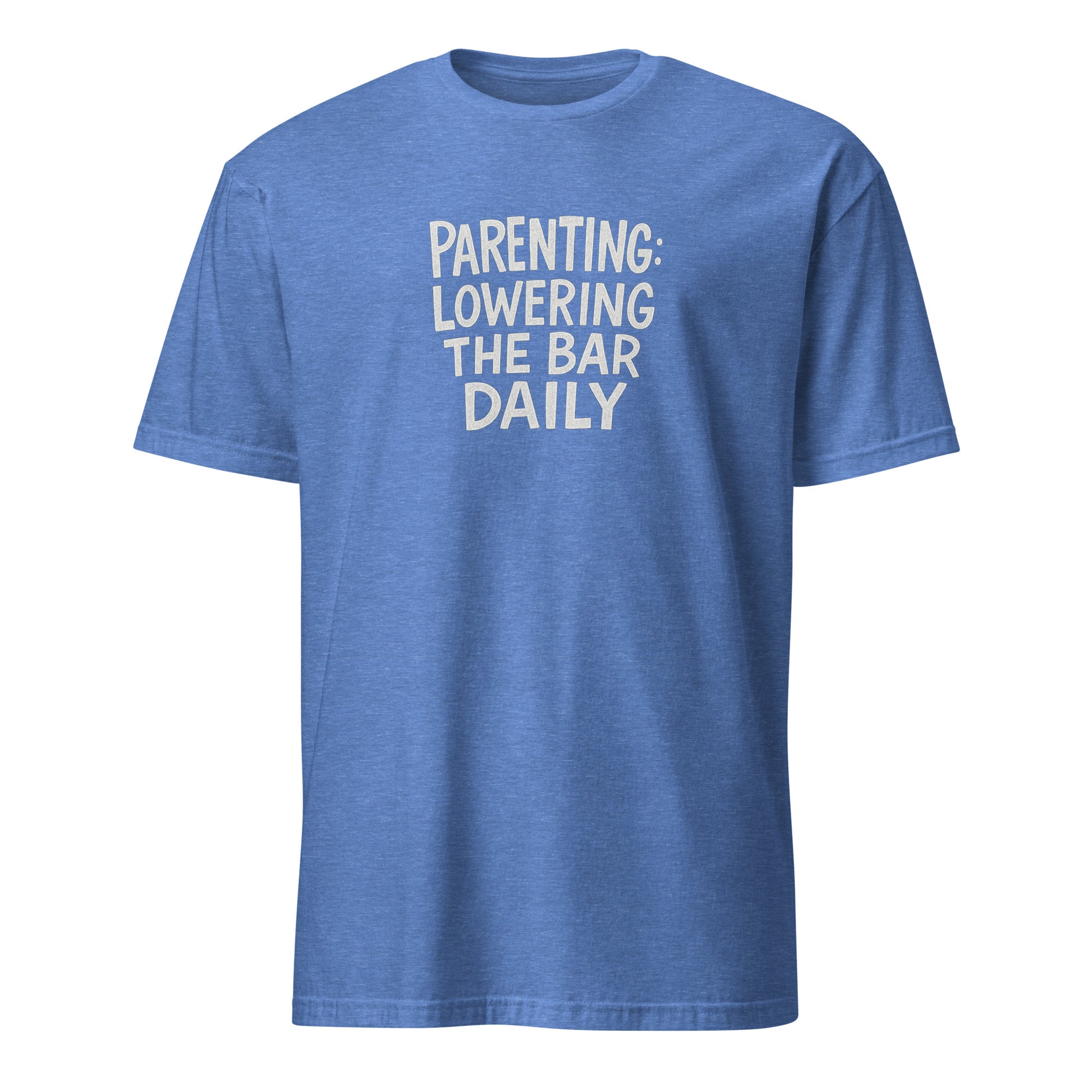 PureSarcasm sarcastic t-shirt - heather royal, front view