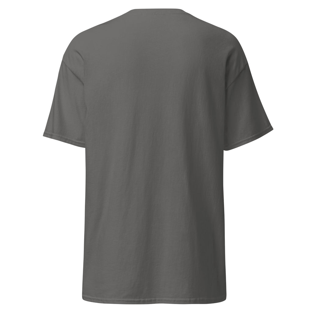 PureSarcasm sarcastic t-shirt - classic charcoal, back view