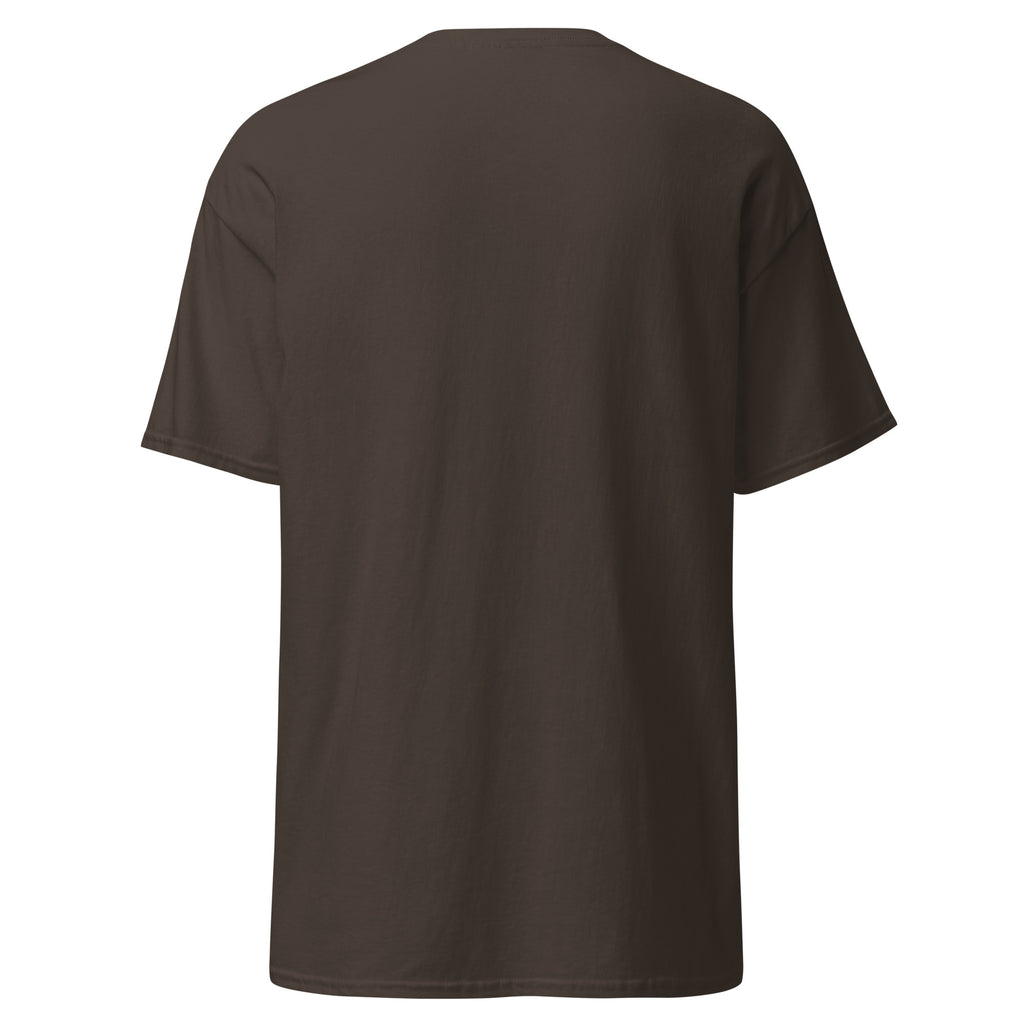 PureSarcasm sarcastic t-shirt - dark chocolate, back view