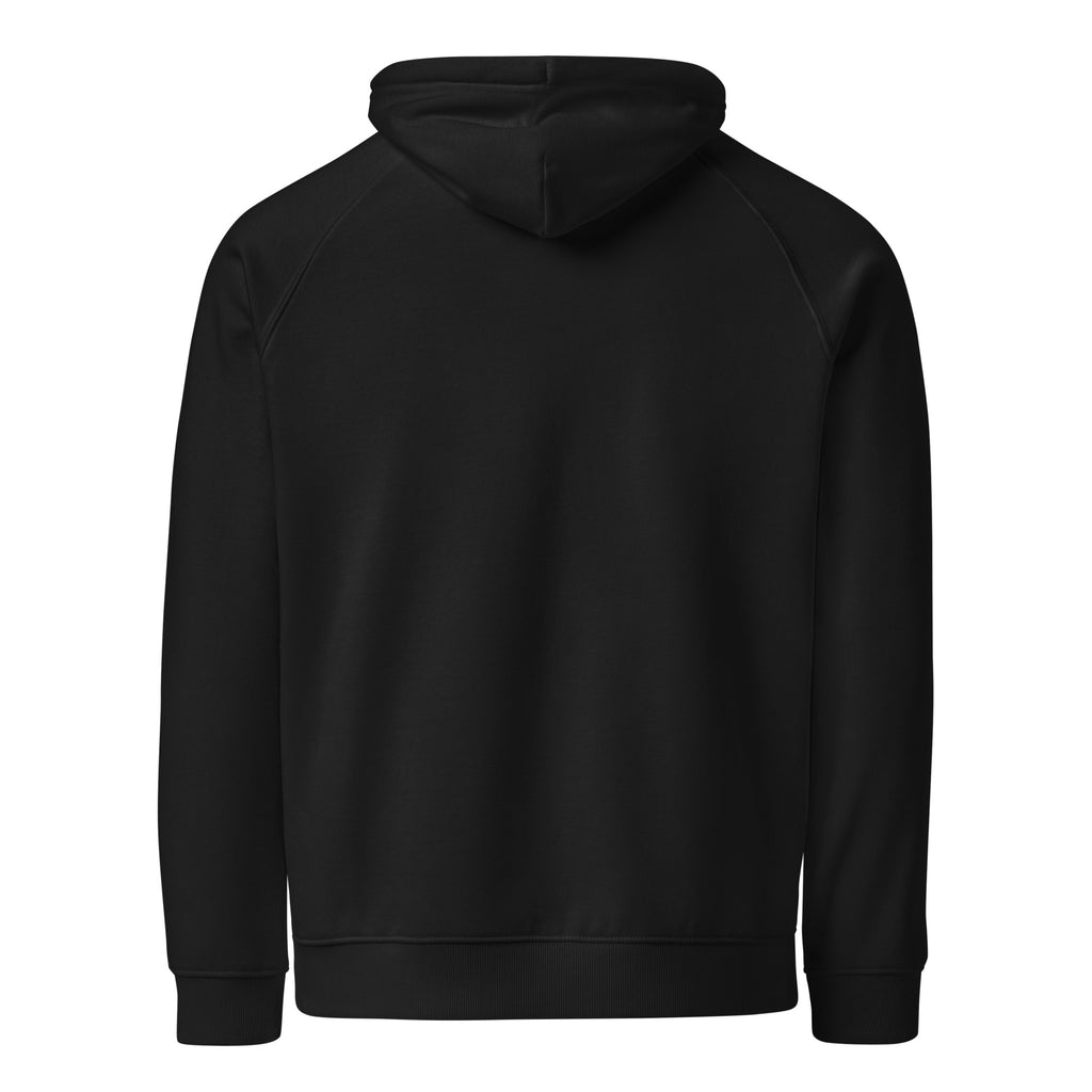 PureSarcasm sarcastic hoodie - raglan black, back view