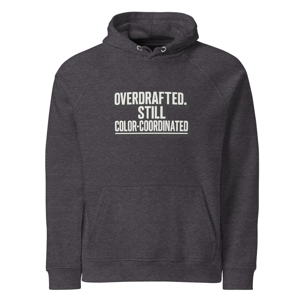 PureSarcasm sarcastic hoodie - charcoal melange, front view
