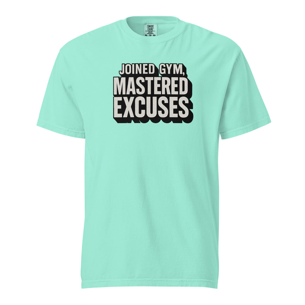 PureSarcasm sarcastic t-shirt - chalky mint, front view