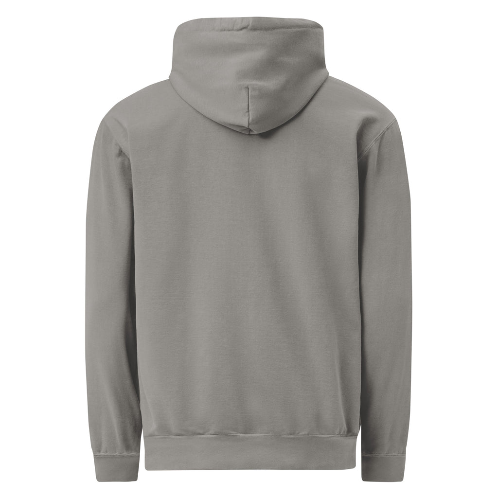 PureSarcasm sarcastic hoodie - grey, back view