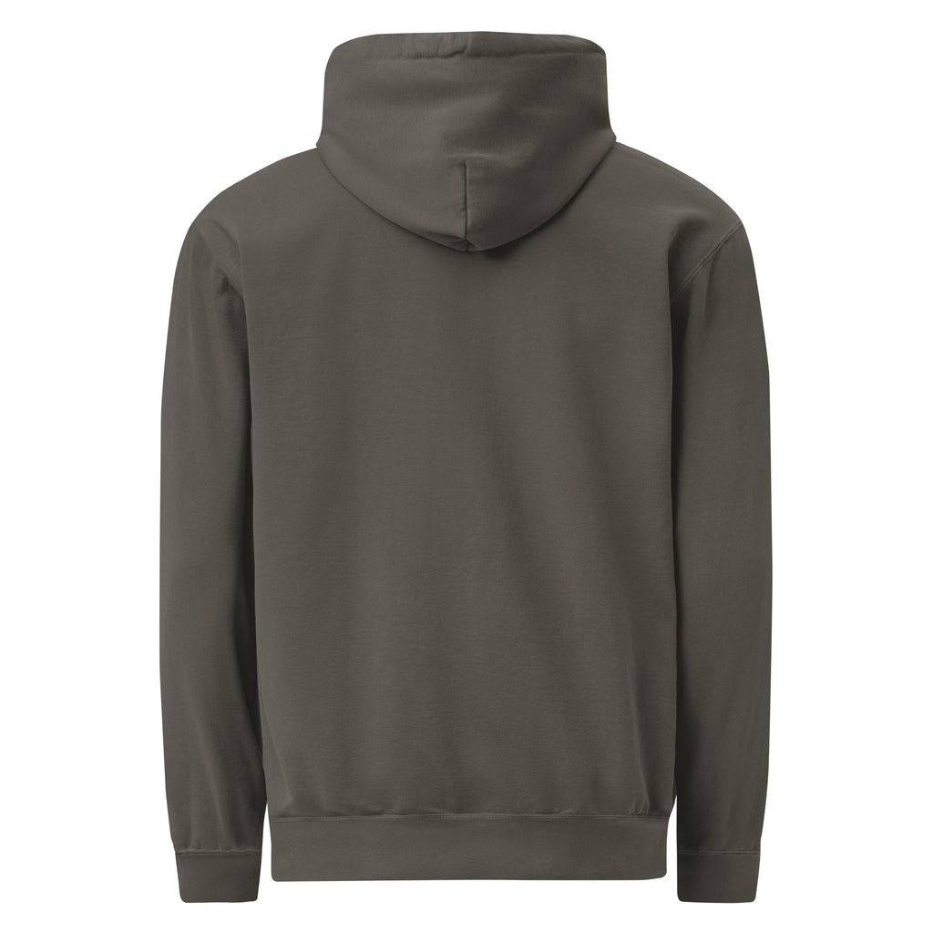 PureSarcasm sarcastic hoodie - pepper, back view
