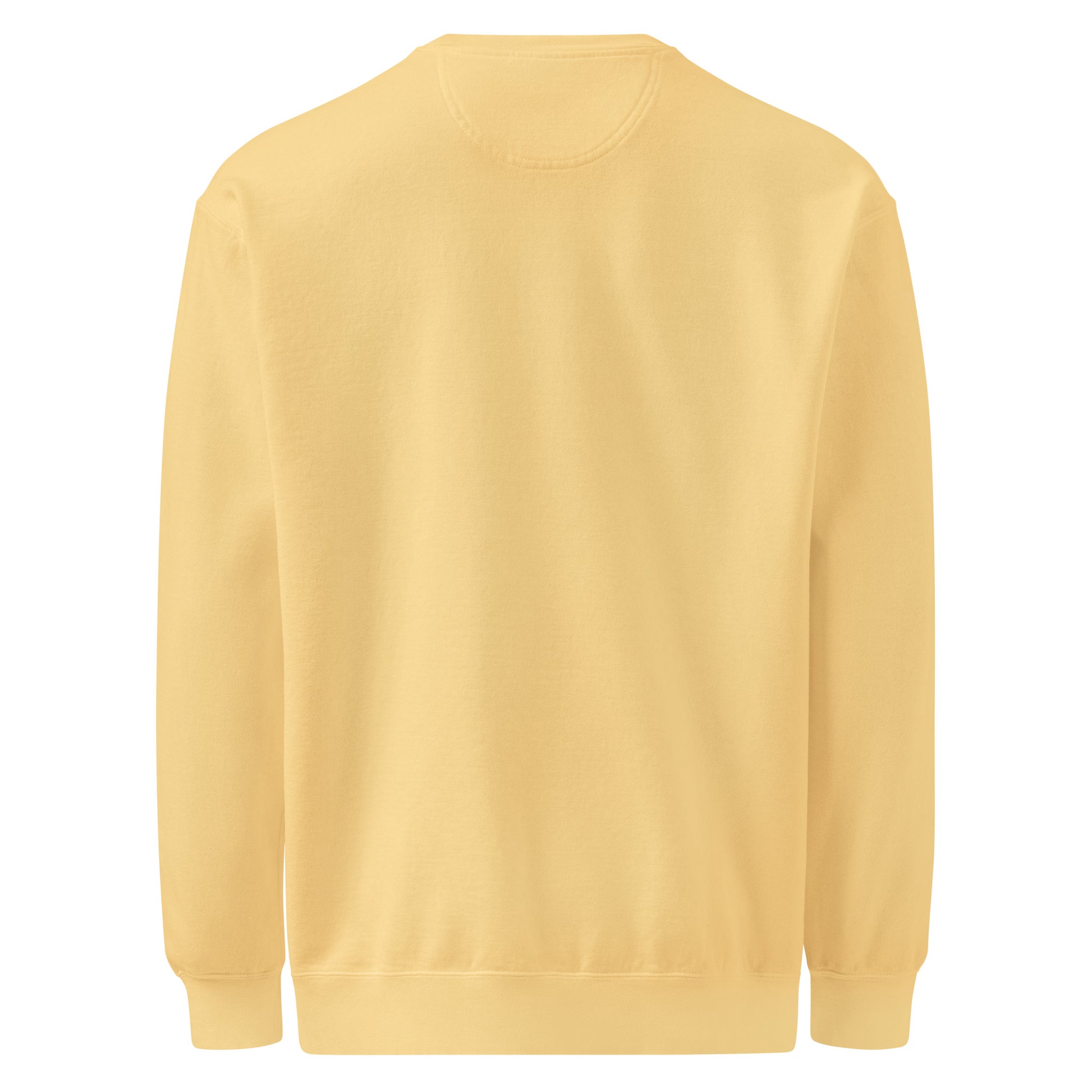 Dreams? Oh, I Sold Those. sarcastic sweatshirt - dyed butter, back view