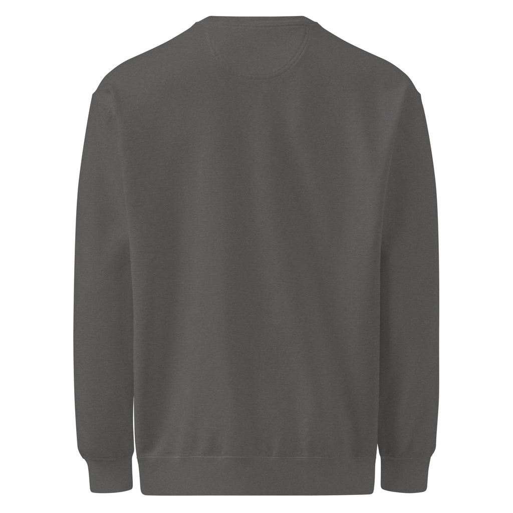 Dreams? Oh, I Sold Those. sarcastic sweatshirt - dyed pepper, back view