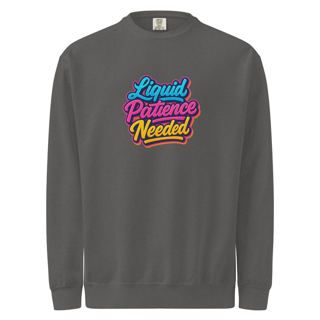 PureSarcasm sarcastic sweatshirt - dyed pepper, front view