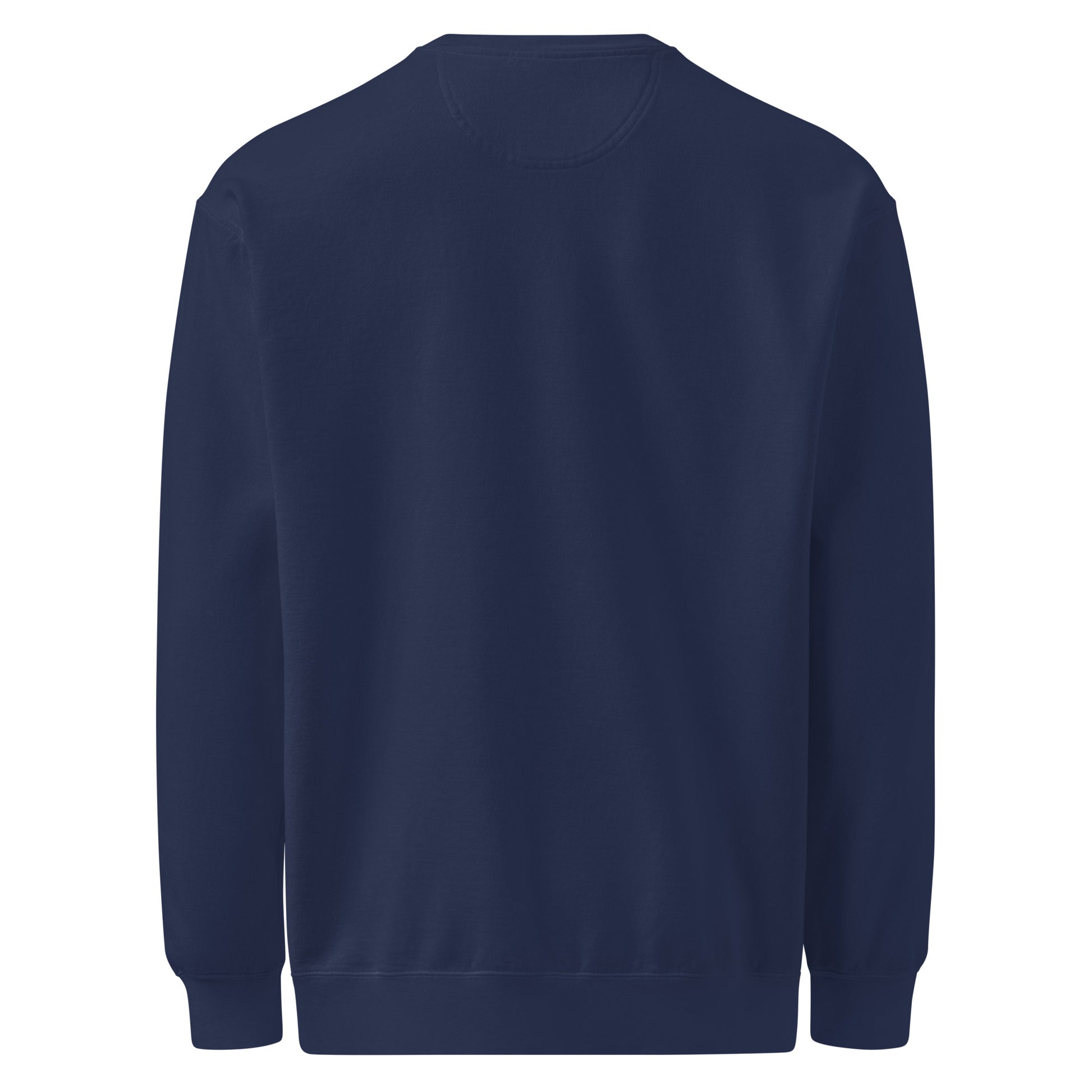 Dreams? Oh, I Sold Those. sarcastic sweatshirt - true navy, back view