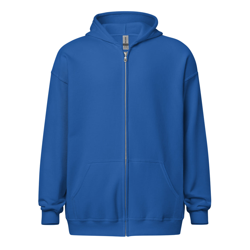 Dream Job? I Nap Here. sarcastic hoodie - zip royal, front view