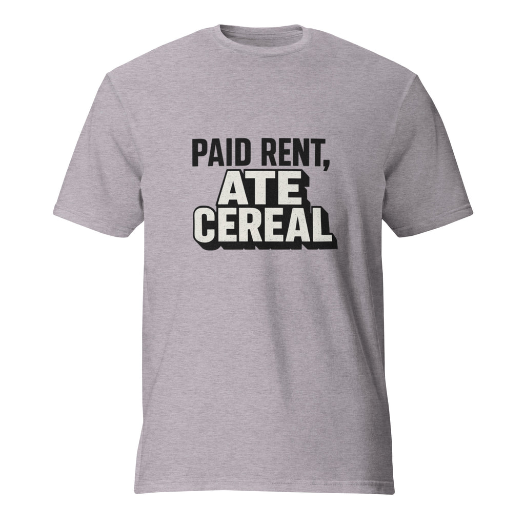 PureSarcasm sarcastic t-shirt - heather grey, front view