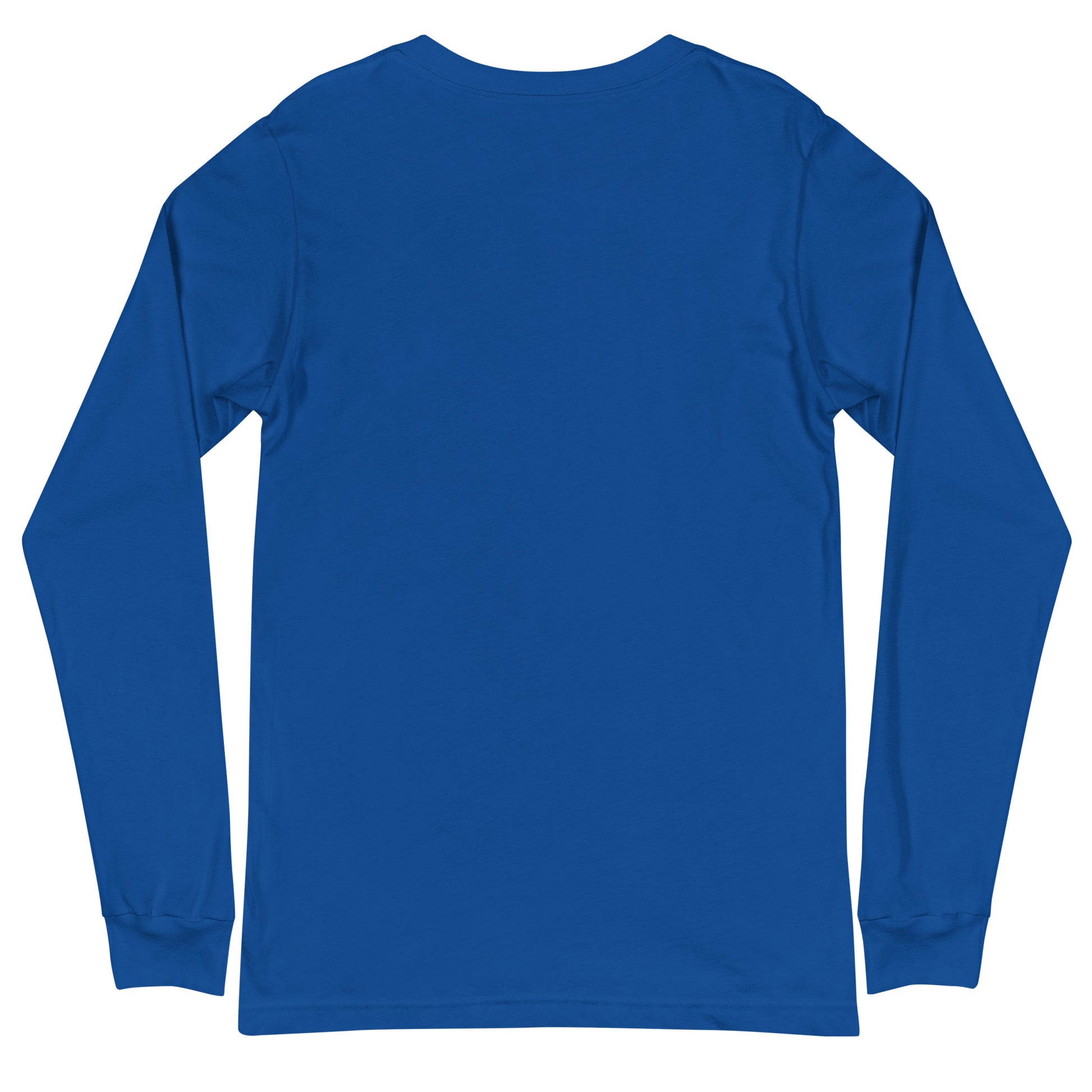 Living for That One Email - Sarcastic Long Sleeve Shirt in Tee True Royal - Back View | Sarcastic Long sleeve | PureSarcasm