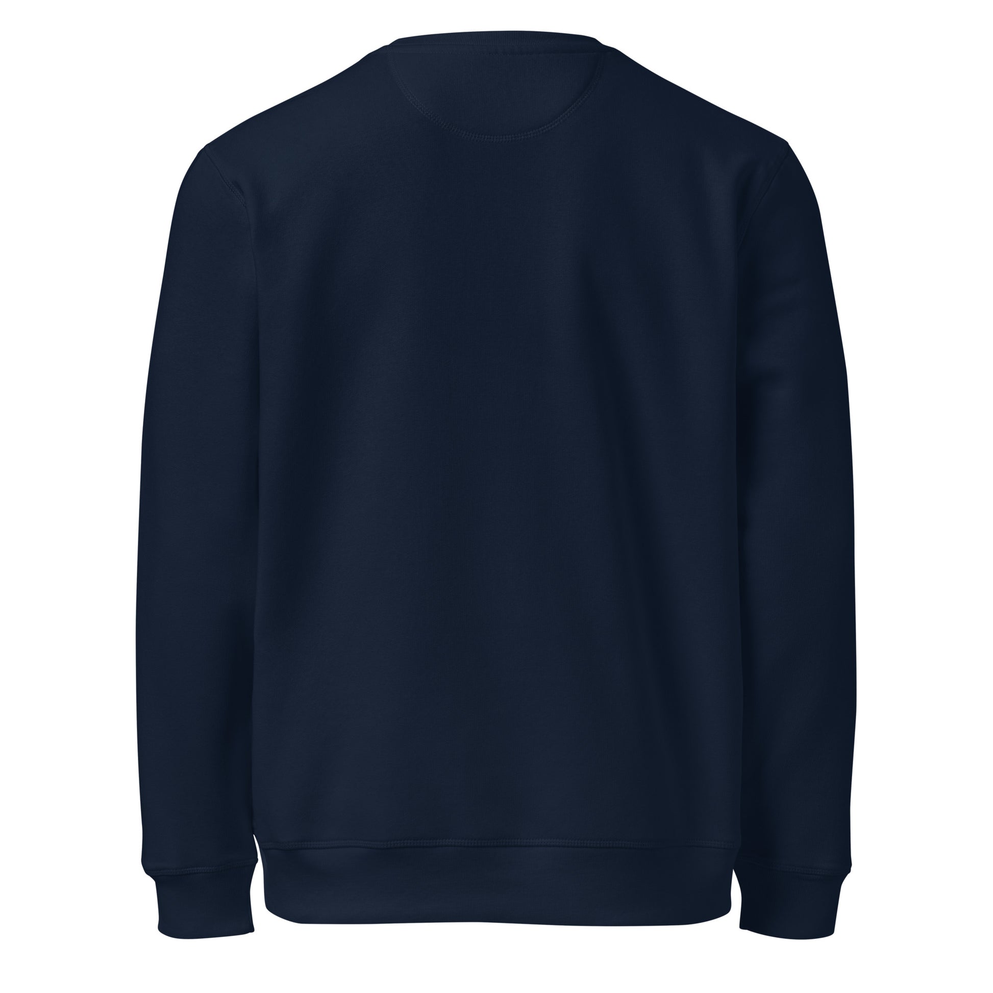 PureSarcasm sarcastic sweatshirt - french navy, back view