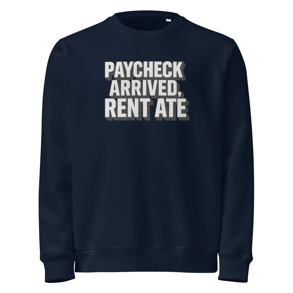 PureSarcasm sarcastic sweatshirt - french navy, front view
