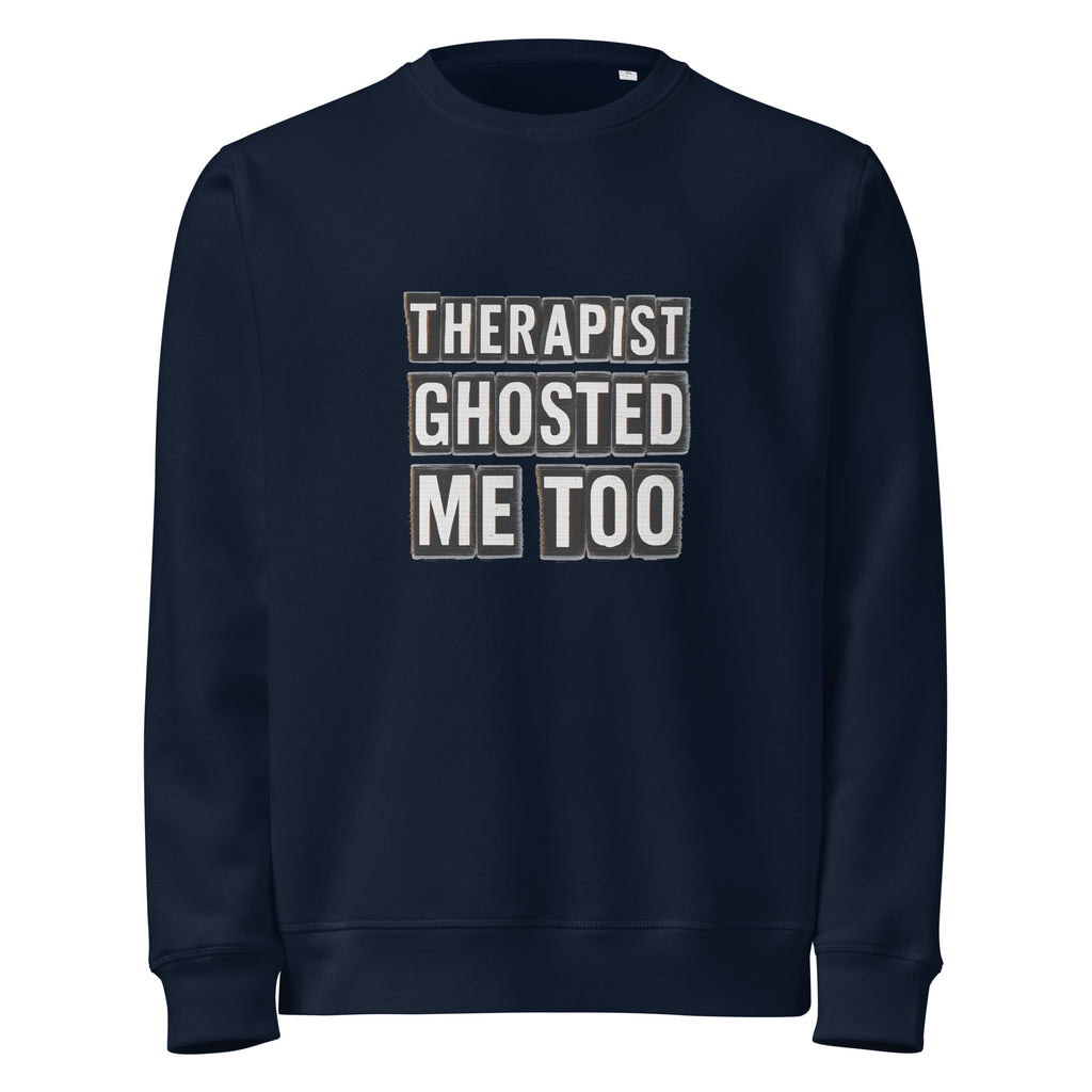 PureSarcasm sarcastic sweatshirt - french navy, front view