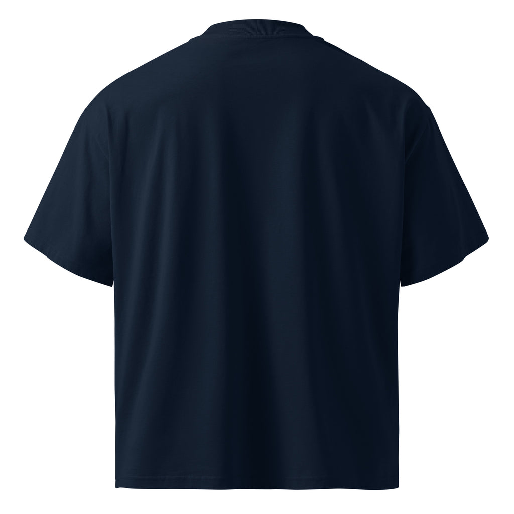PureSarcasm sarcastic t-shirt - french navy, back view