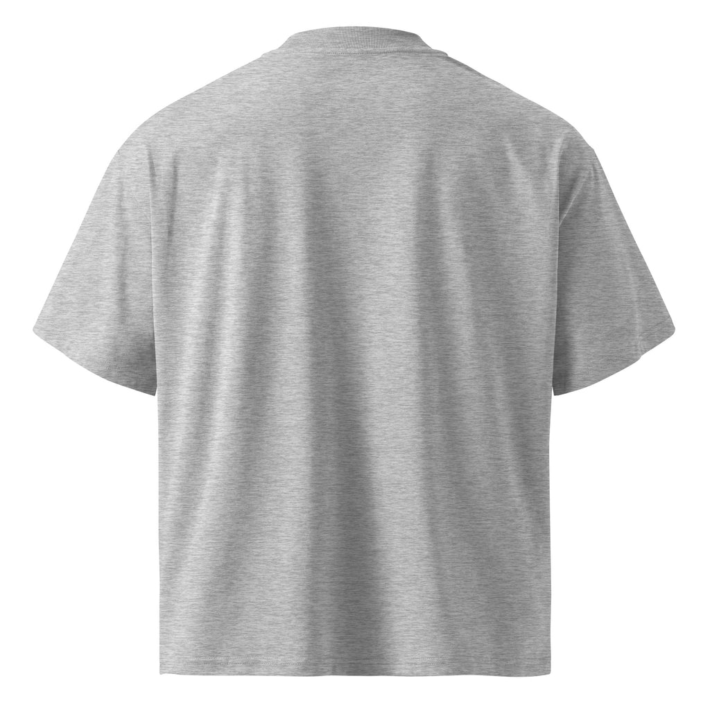 PureSarcasm sarcastic t-shirt - heather grey, back view
