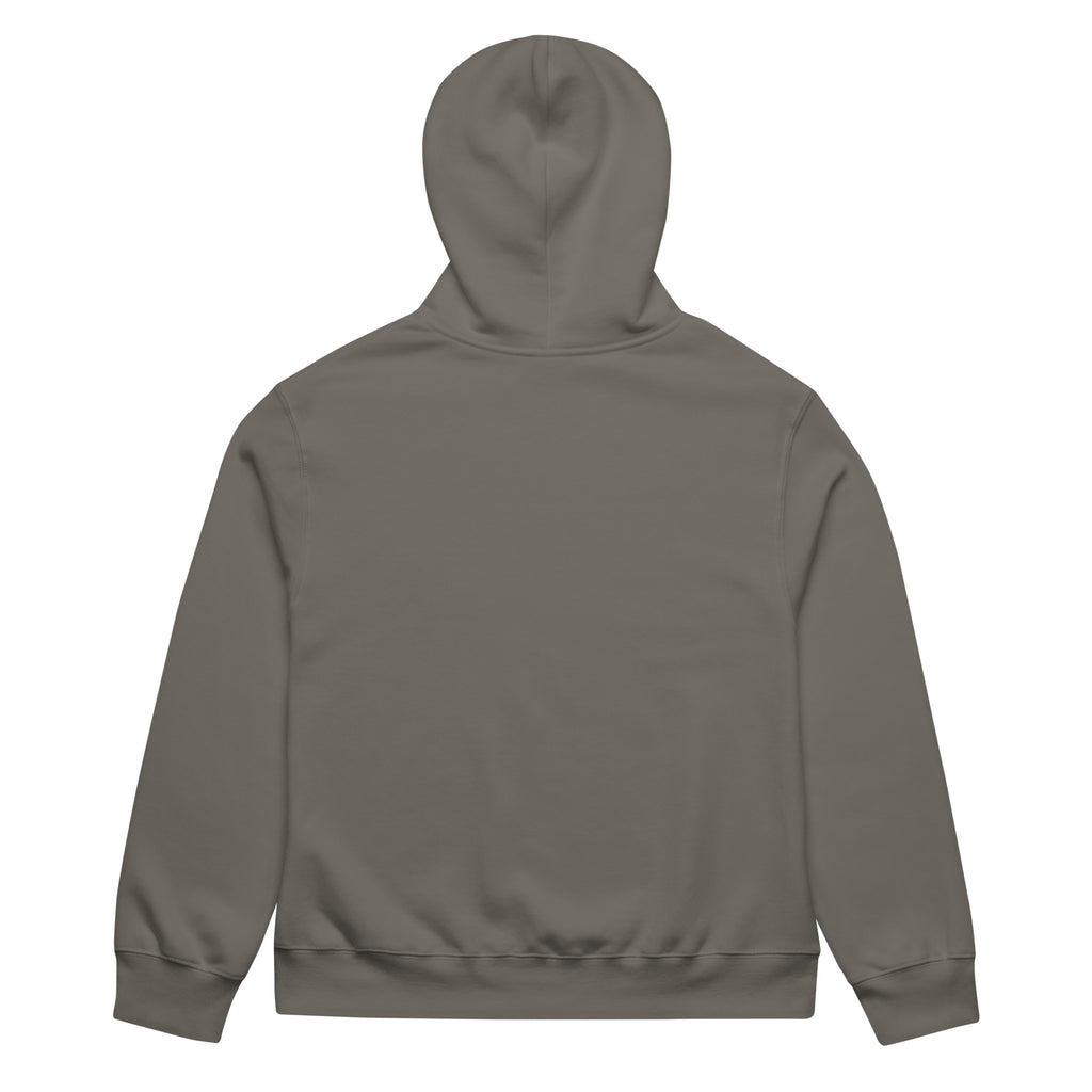 My Career Is a Prank sarcastic hoodie - heavyweight asphalt, back view