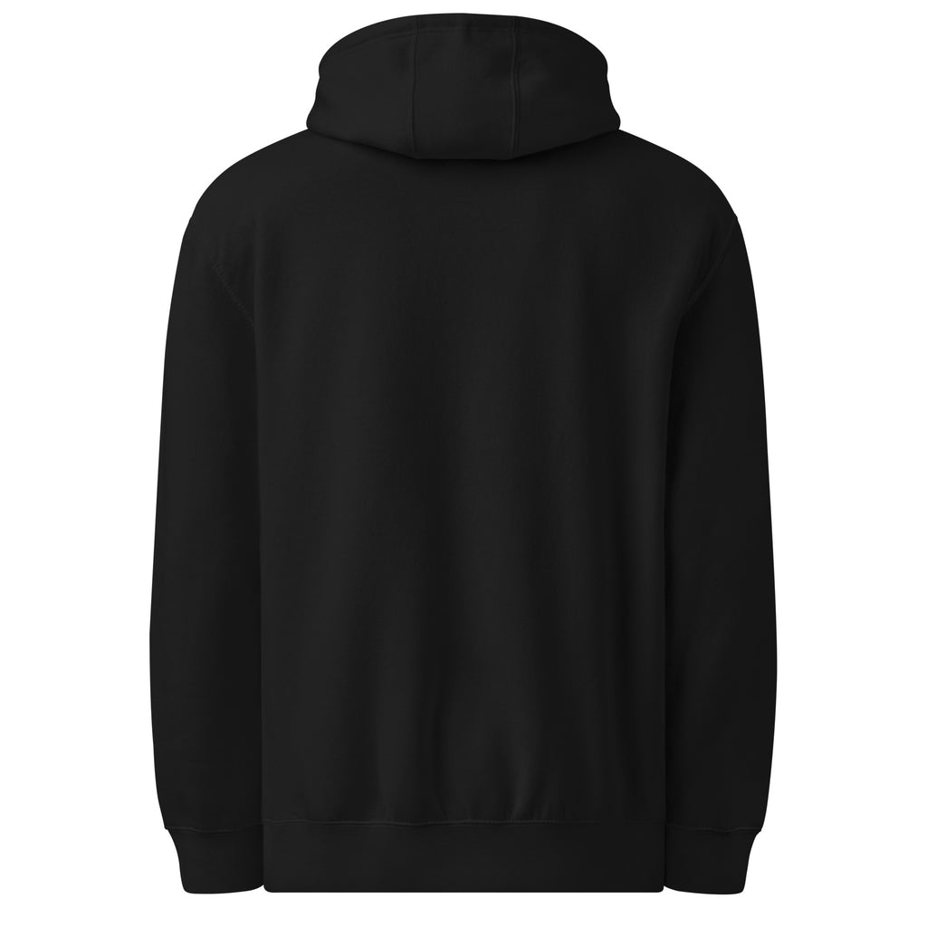 PureSarcasm sarcastic hoodie - weight black, back view