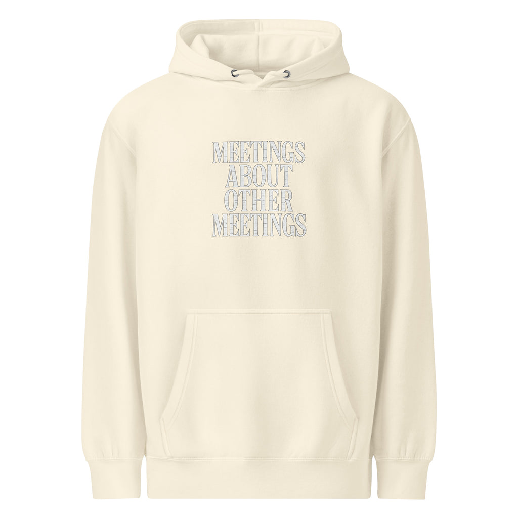 PureSarcasm sarcastic hoodie - weight sandshell, front view