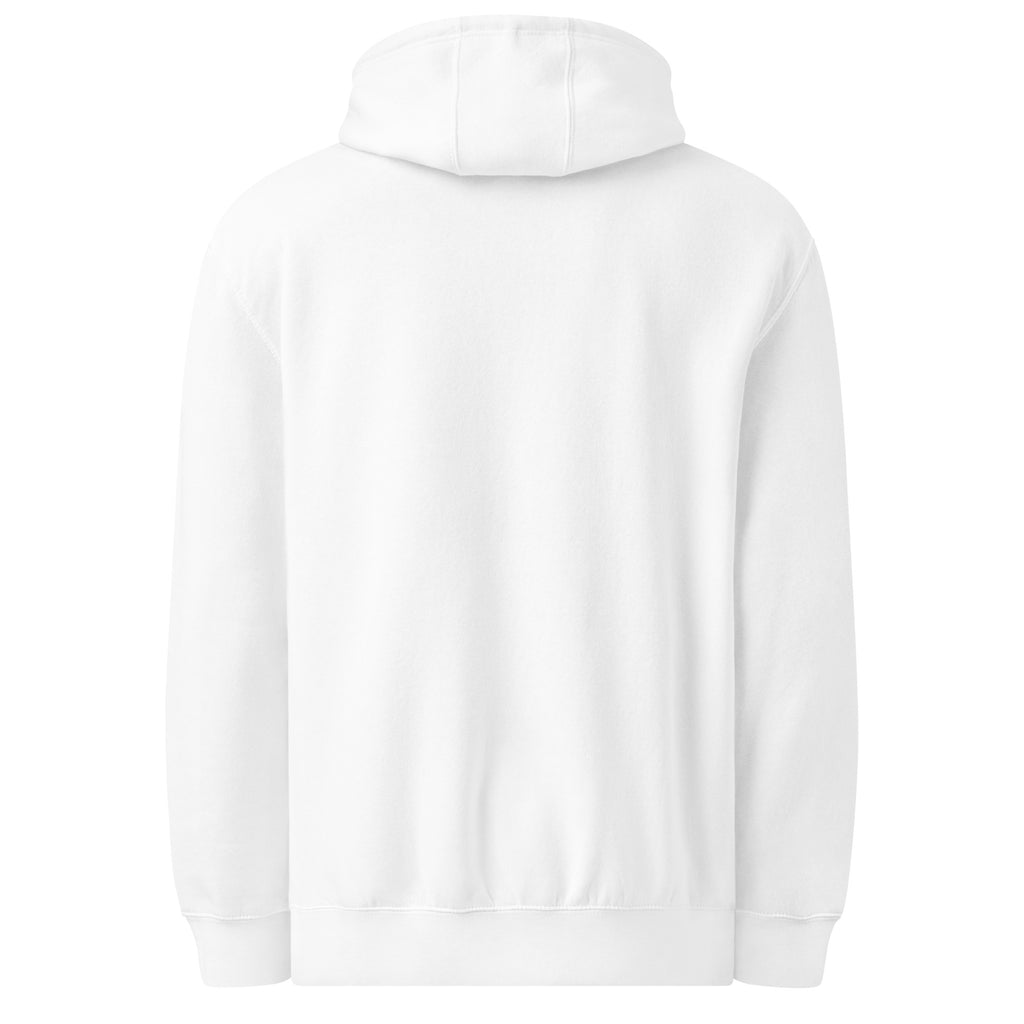 PureSarcasm sarcastic hoodie - weight white, back view