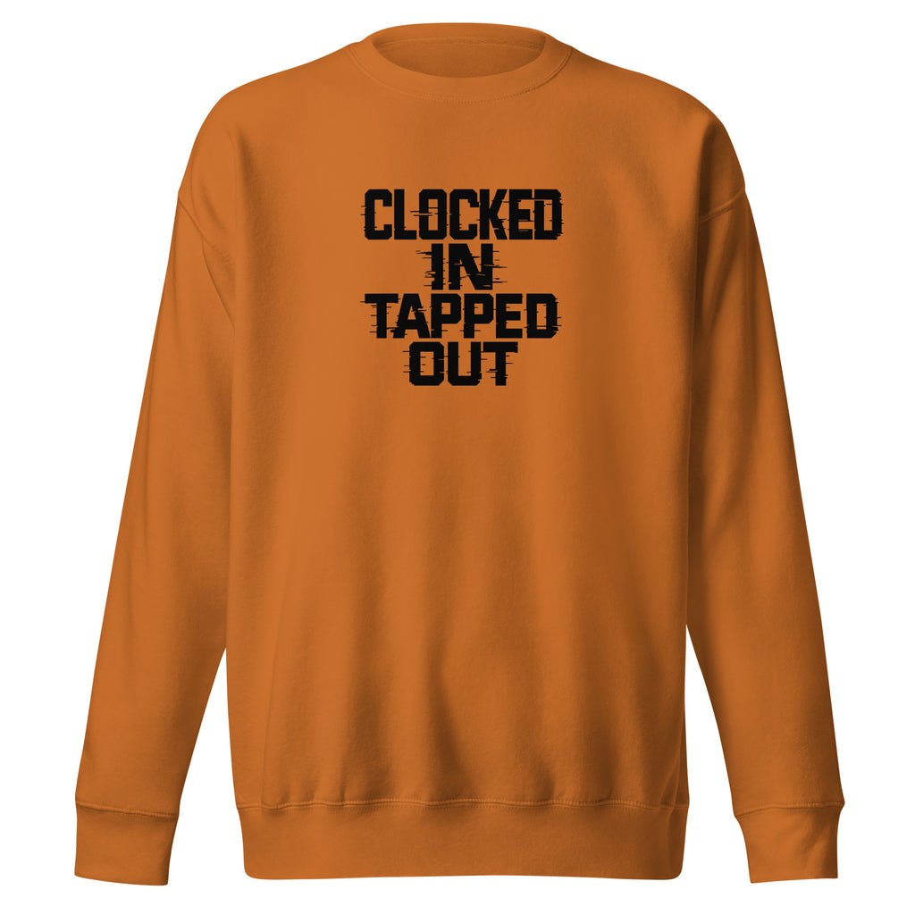 PureSarcasm sarcastic sweatshirt - premium adobe, front view