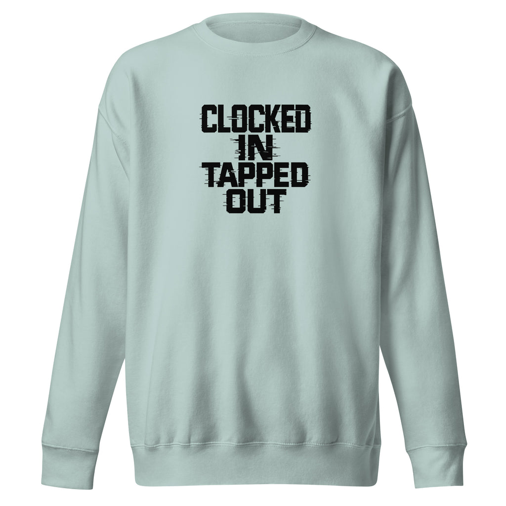 PureSarcasm sarcastic sweatshirt - premium agave, front view