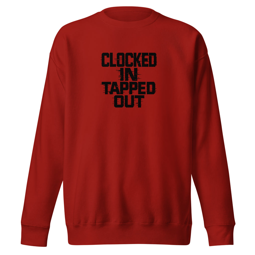 PureSarcasm sarcastic sweatshirt - premium cardinal, front view