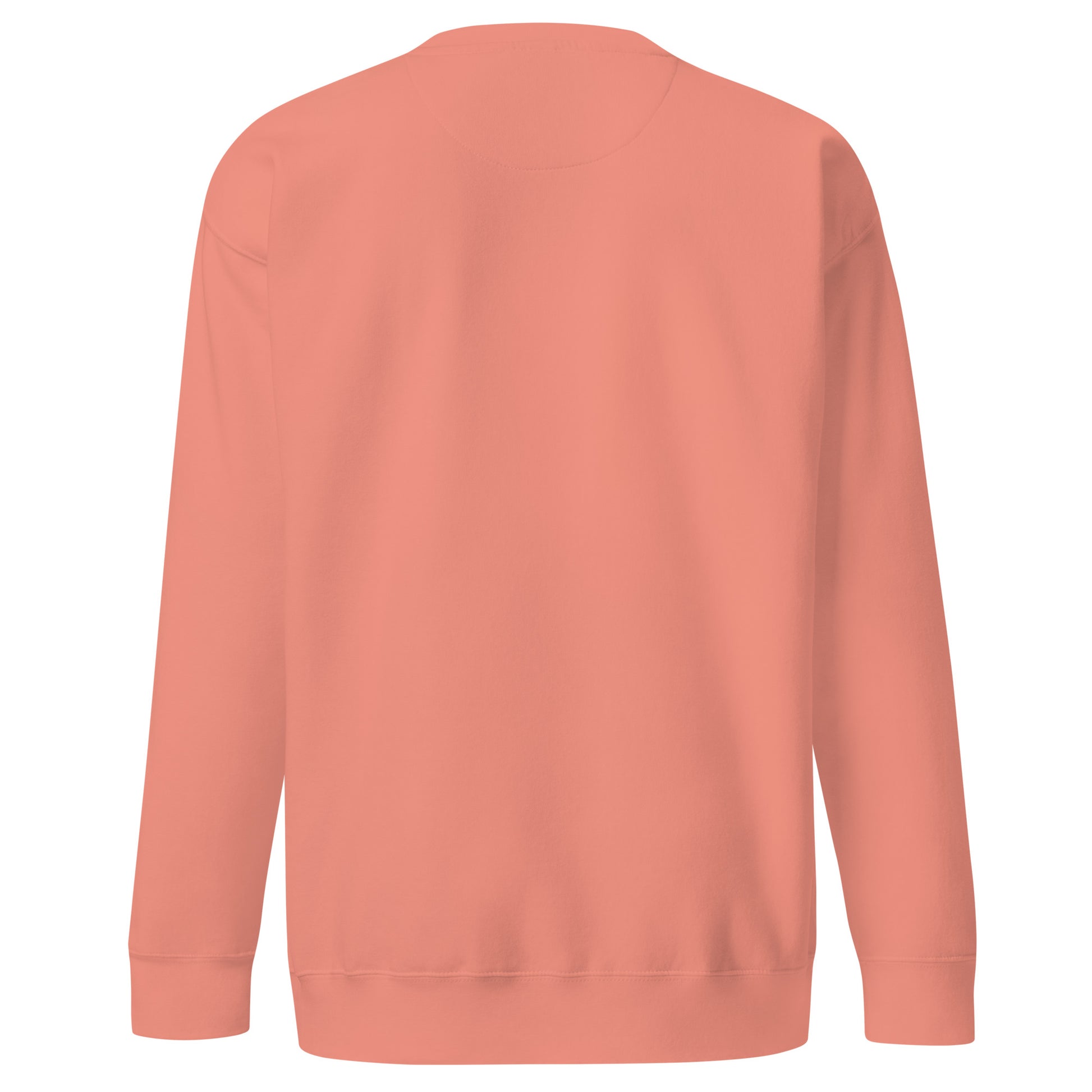 PureSarcasm sarcastic sweatshirt - dusty rose, back view