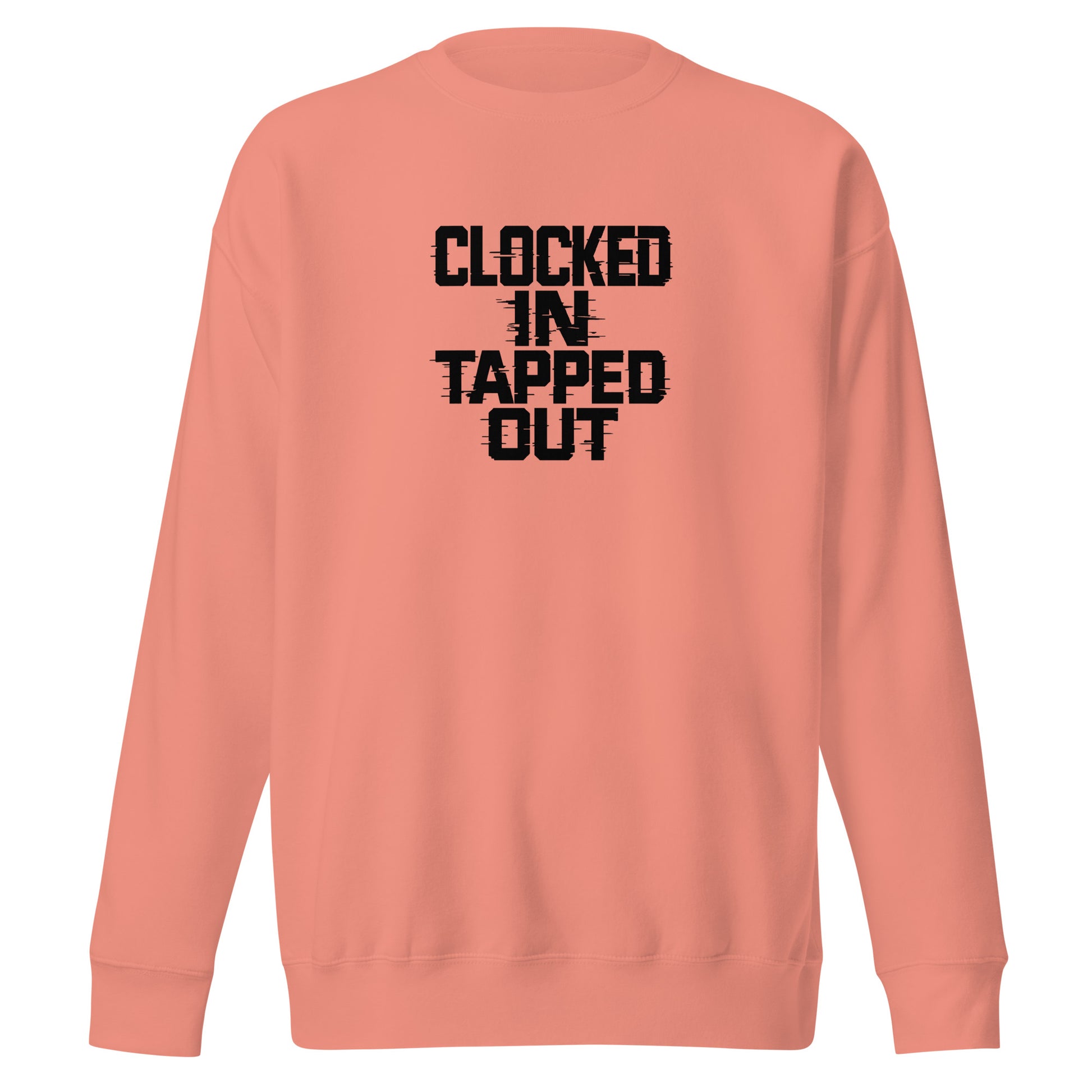 PureSarcasm sarcastic sweatshirt - dusty rose, front view