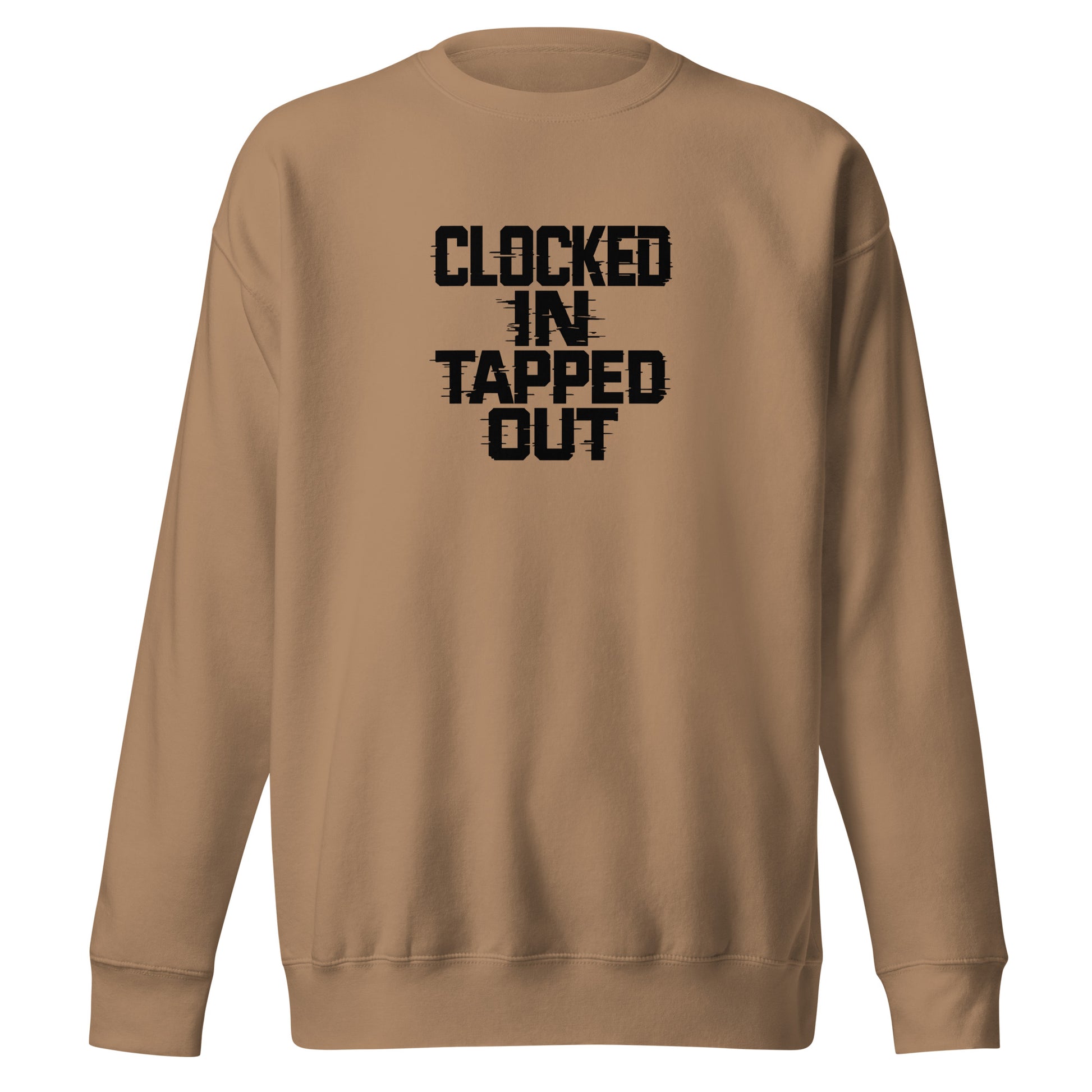 PureSarcasm sarcastic sweatshirt - premium latte, front view