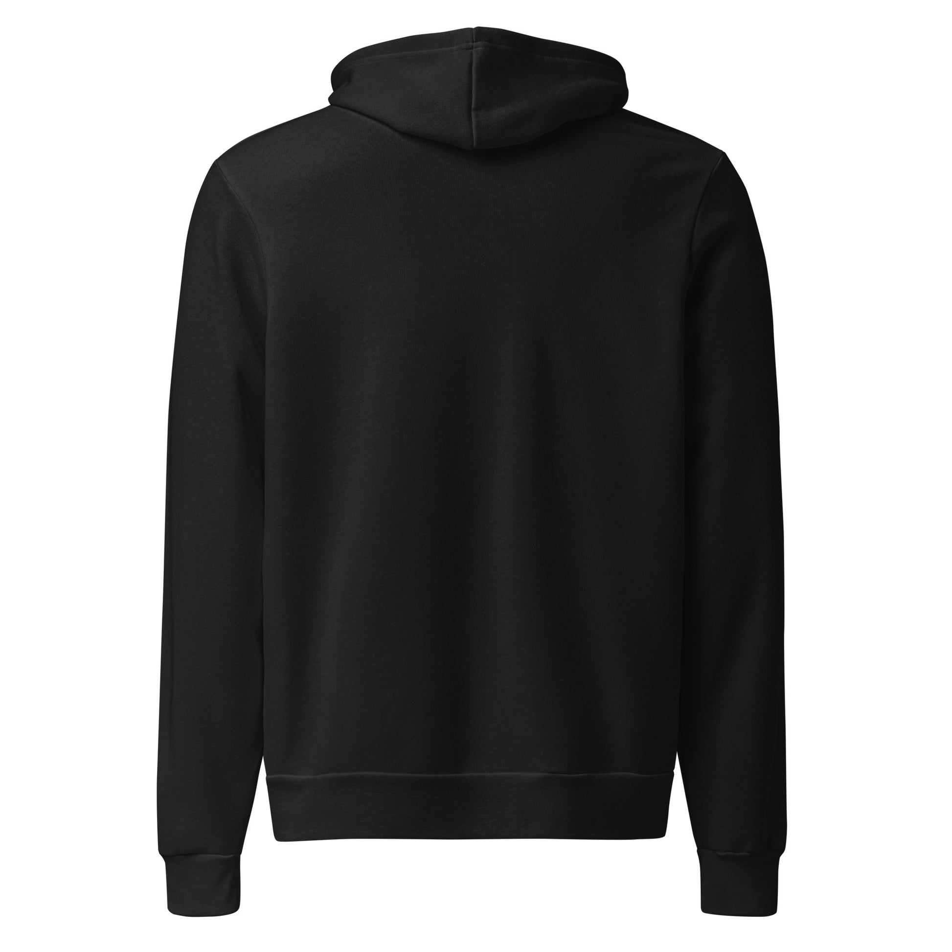 My Life’s a Group Chat sarcastic hoodie - black, back view