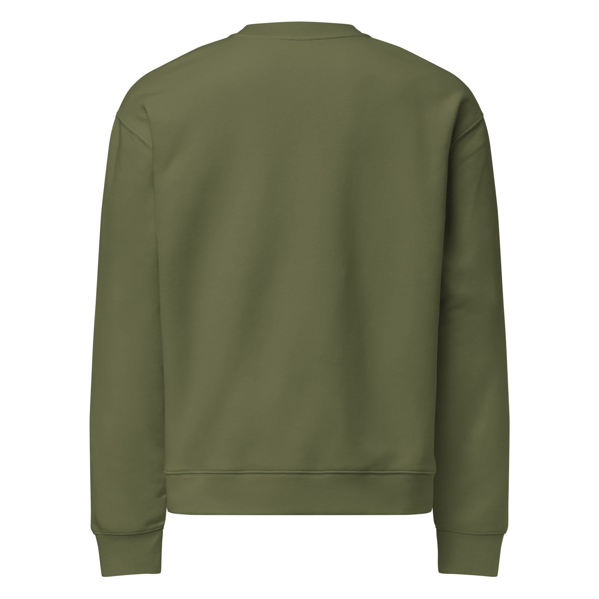 Living Proof Mondays Kill Souls sarcastic sweatshirt - neck cypress, back view