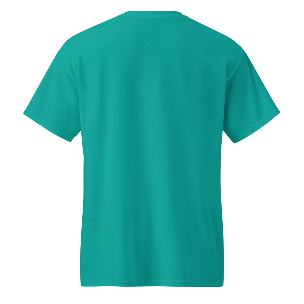 Married the Drama, Not the Man sarcastic t-shirt - jade dome, back view