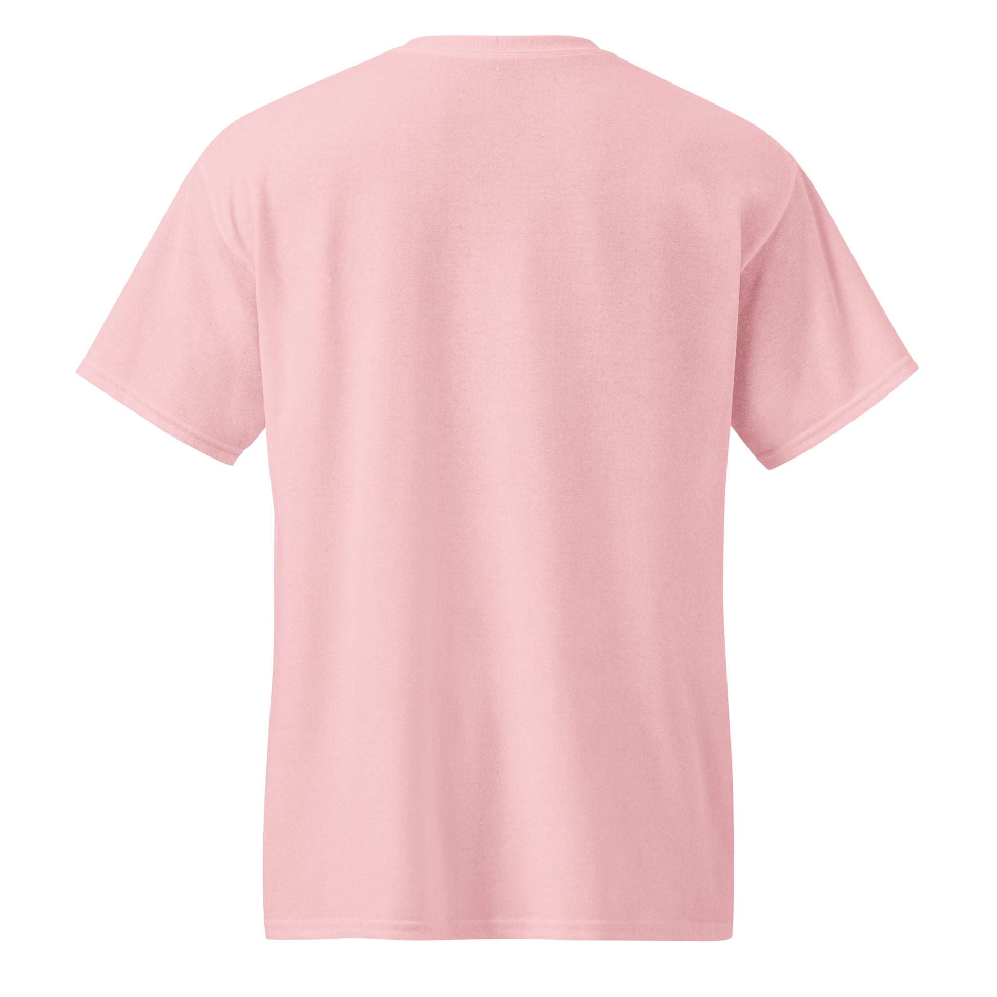 Married the Drama, Not the Man sarcastic t-shirt - light pink, back view
