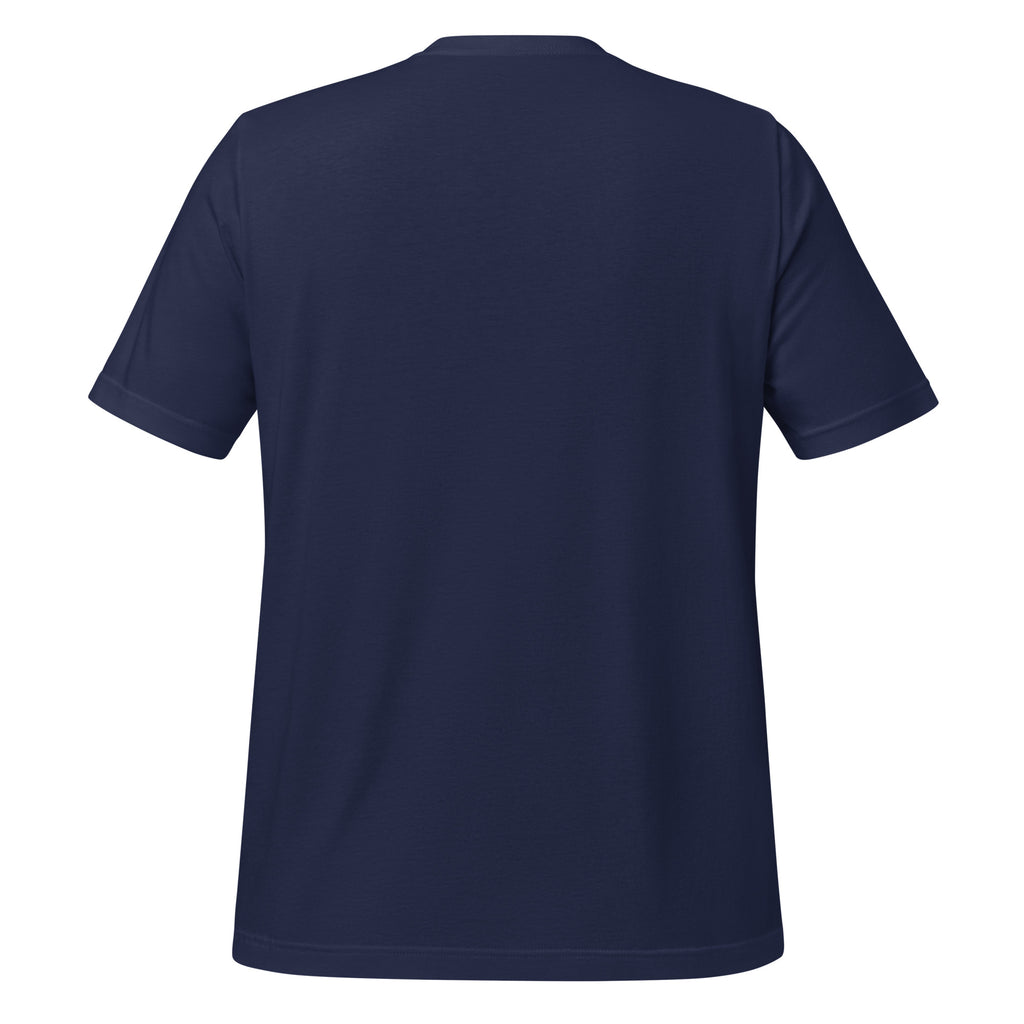 PureSarcasm sarcastic t-shirt - t navy, back view