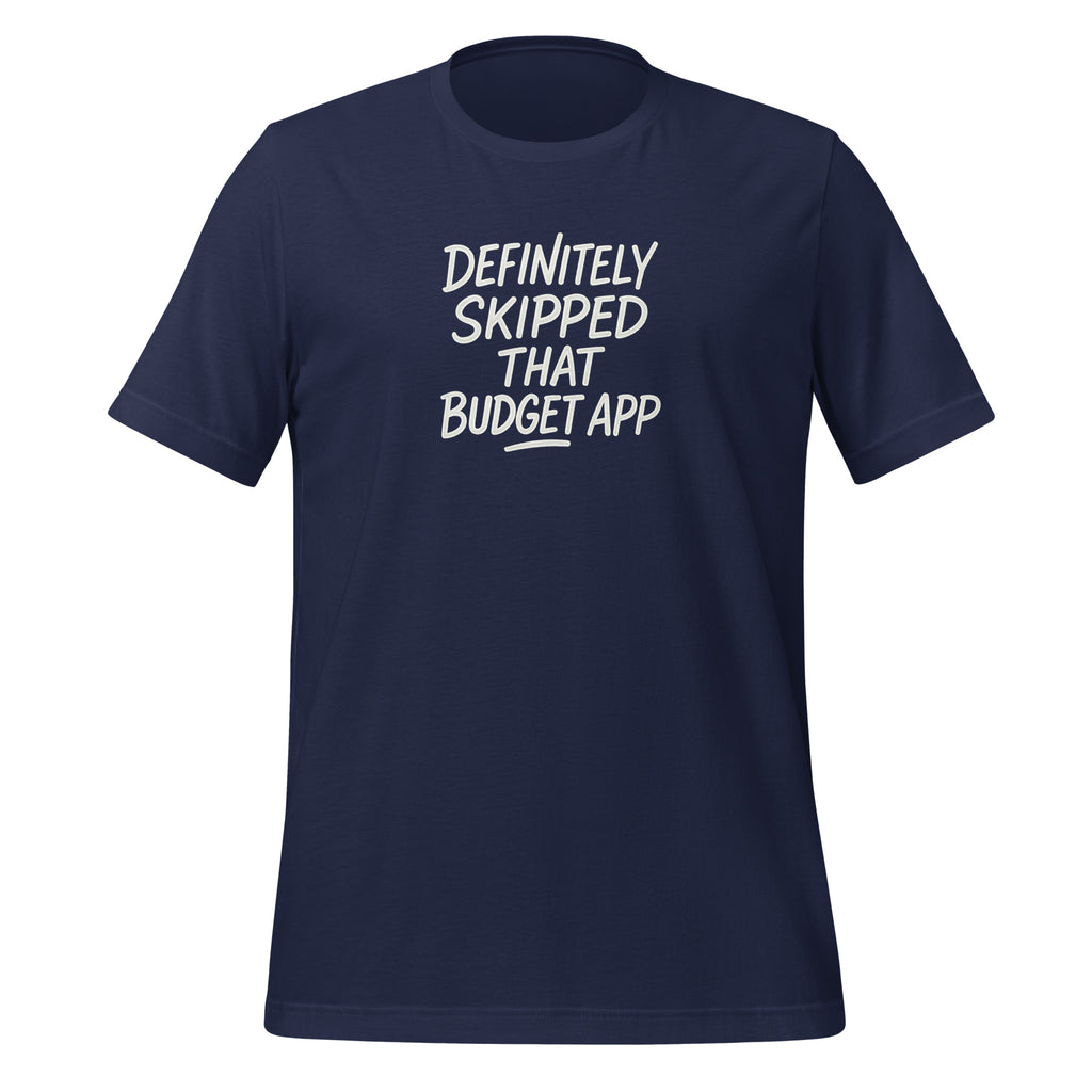 PureSarcasm sarcastic t-shirt - t navy, front view