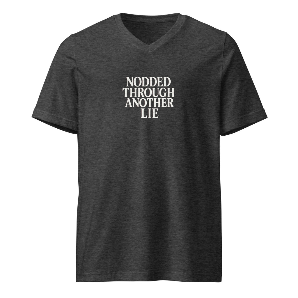 PureSarcasm sarcastic t-shirt - dark grey heather, front view