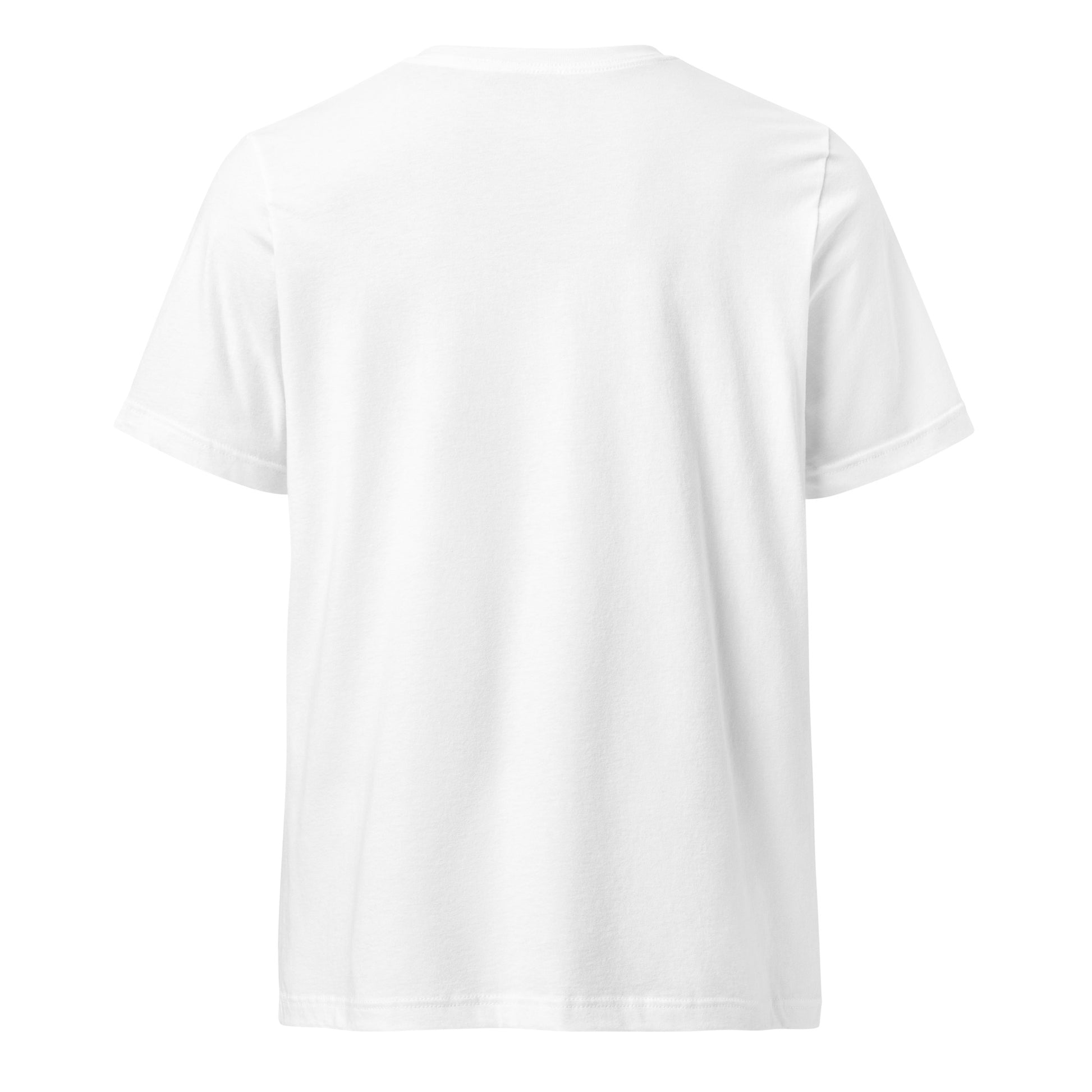 Answered email, weekend died - Sarcastic T-Shirt | PureSarcasm in Neck Tee White - Back View | Sarcastic T-shirt | PureSarcasm