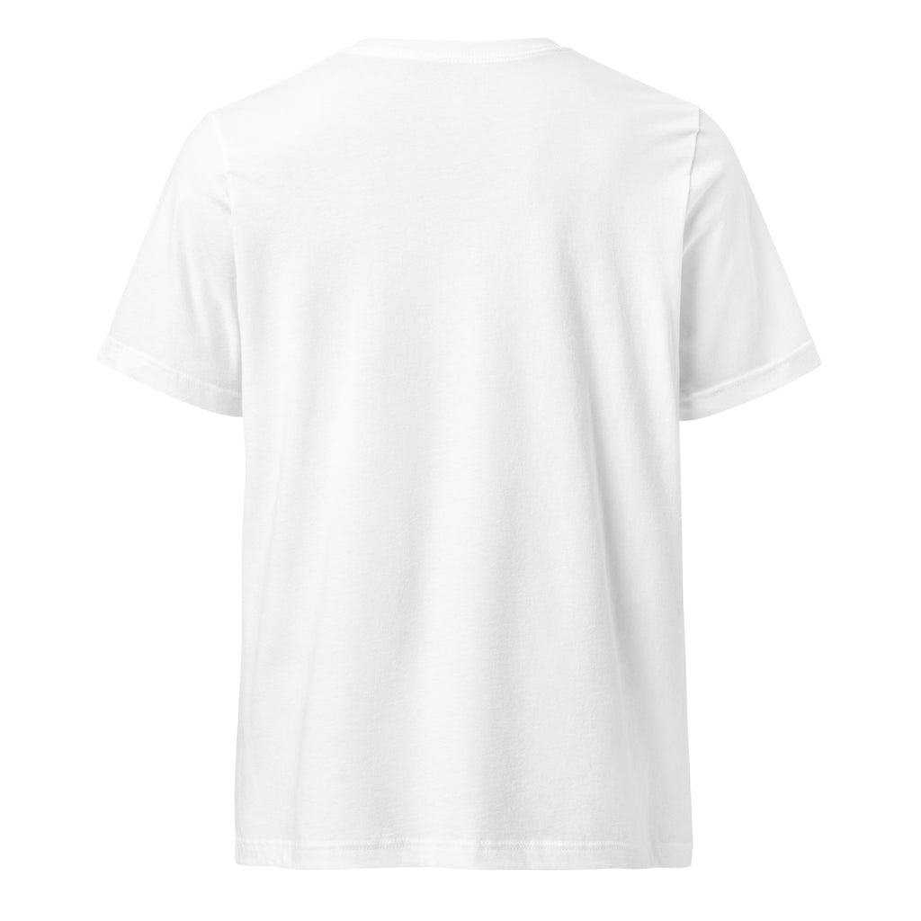 If you find me offensive. Then I suggest quit finding me. sarcastic t-shirt - neck white, back view