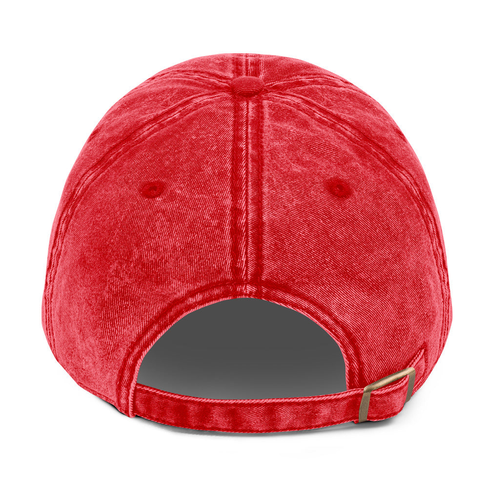 PureSarcasm sarcastic hat - red, back view
