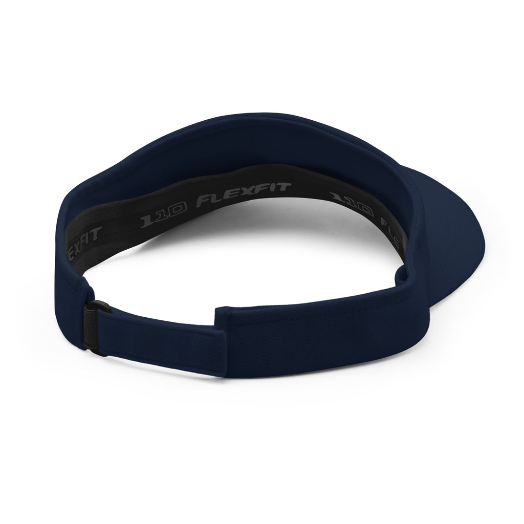 Certified in Doing the Barest sarcastic hat - doing the barest - sarcastic in navy, back view