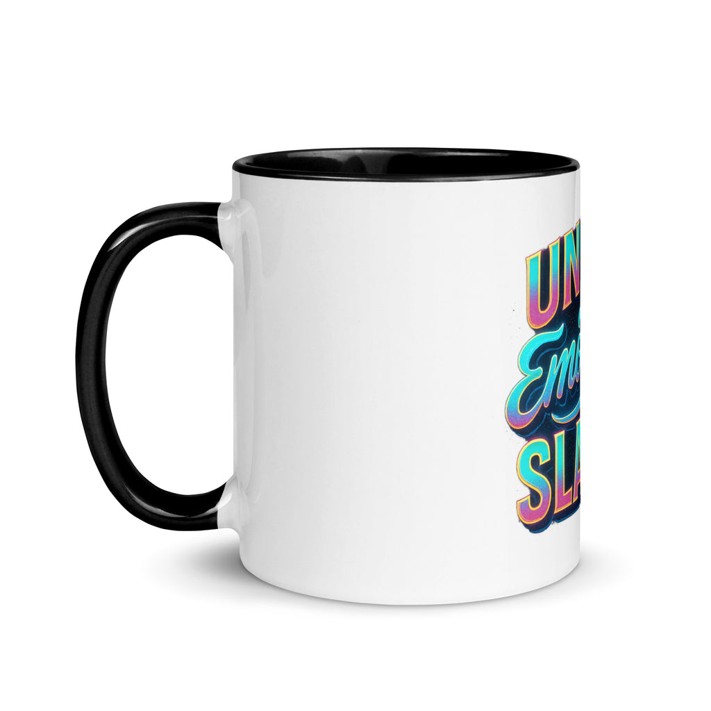 Unpaid Emotional Slavery sarcastic mug from PureSarcasm