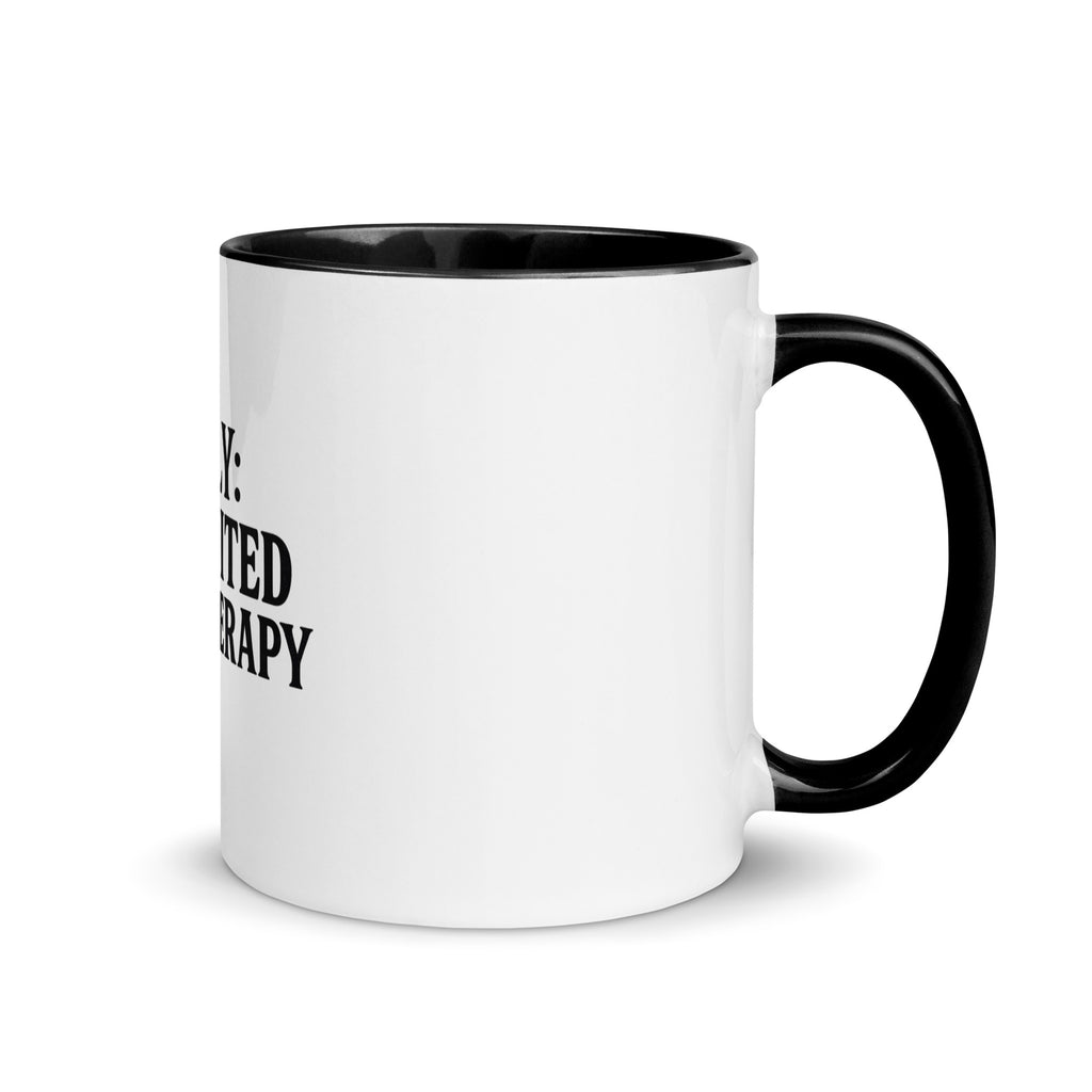 Family: Unsolicited Group Therapy™ - Sarcastic Mug | PureSarcasm in Mug With Color - Inside View | Sarcastic Mug | PureSarcasm