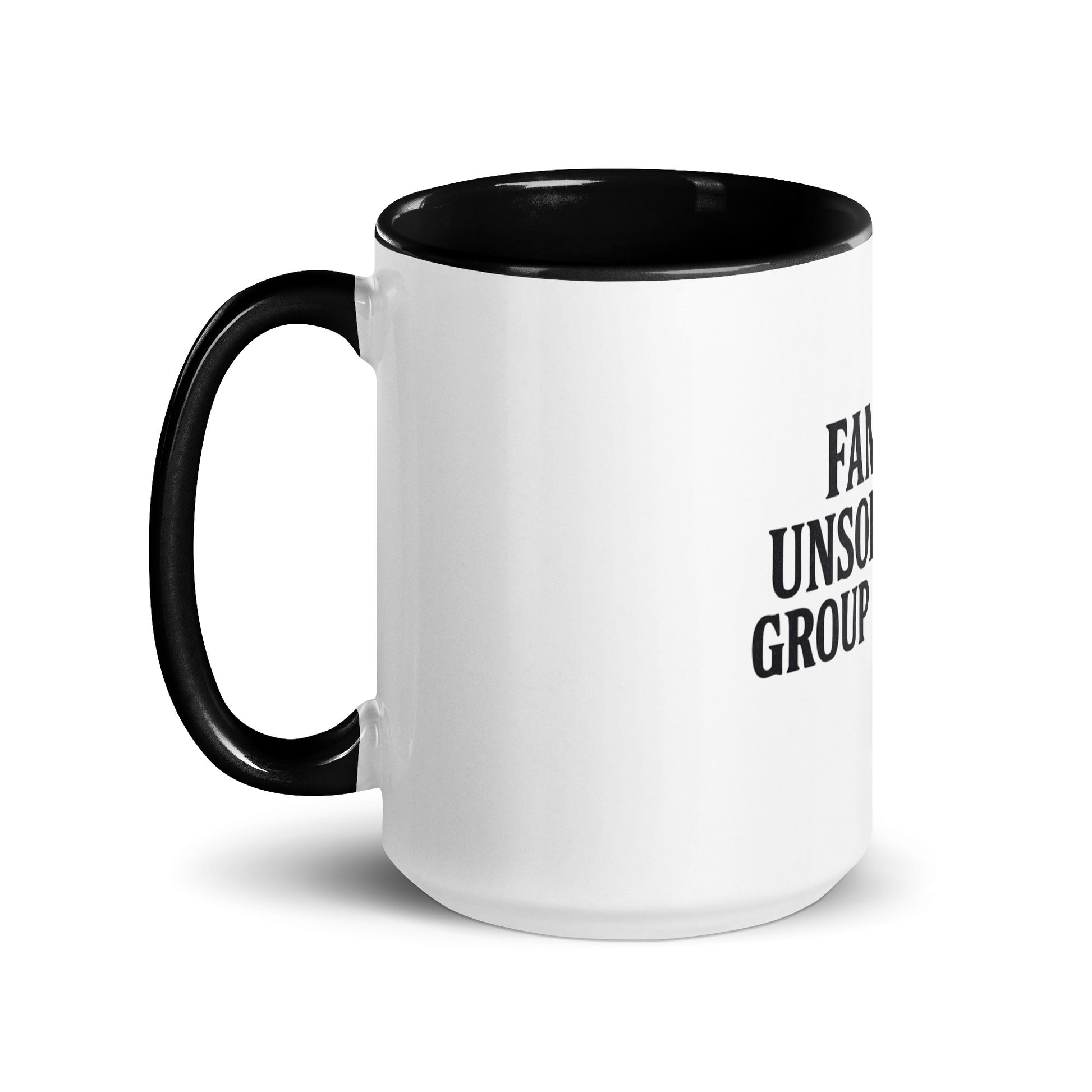 Family: Unsolicited Group Therapy™ - Sarcastic Mug | PureSarcasm in Mug With Color - Inside View | Sarcastic Mug | PureSarcasm