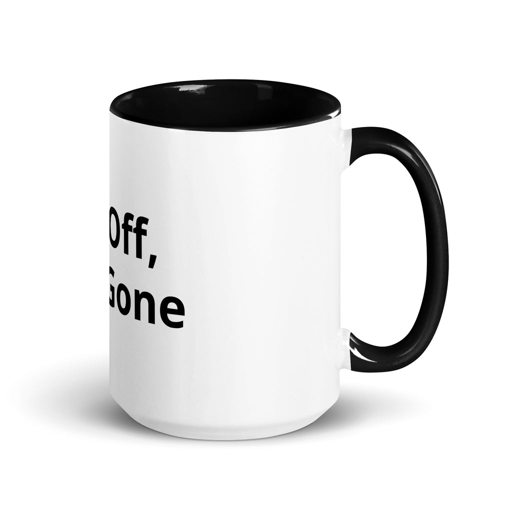 Mic Off, Soul Gone sarcastic mug from PureSarcasm