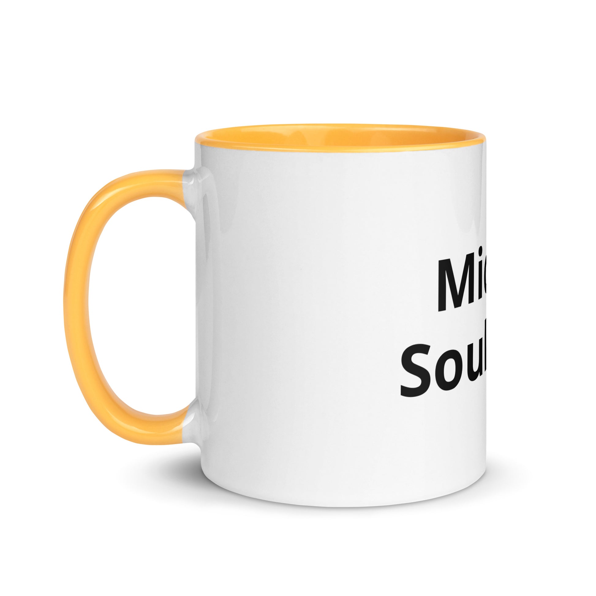 Mic Off, Soul Gone - Sarcastic Mug | PureSarcasm in Mug With Color - Inside View | Sarcastic Mug | PureSarcasm