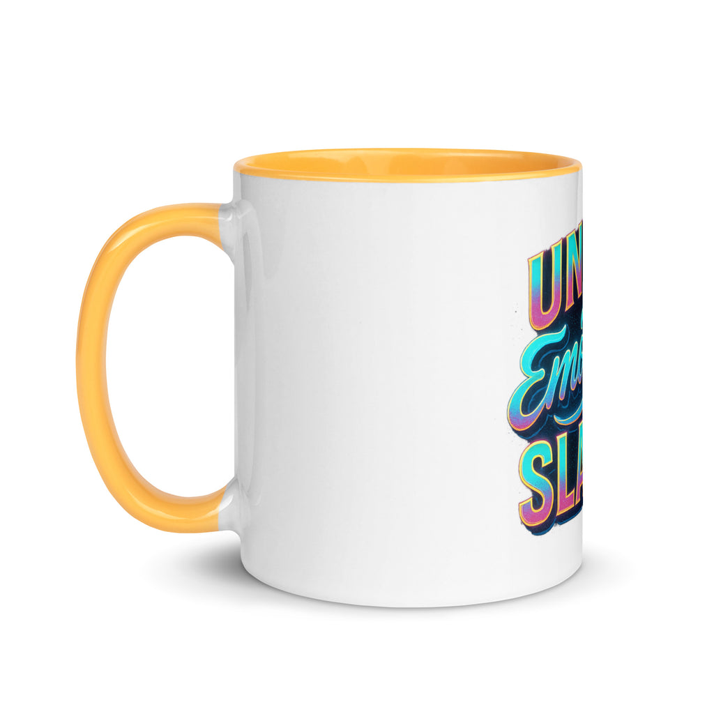 Unpaid Emotional Slavery sarcastic mug from PureSarcasm