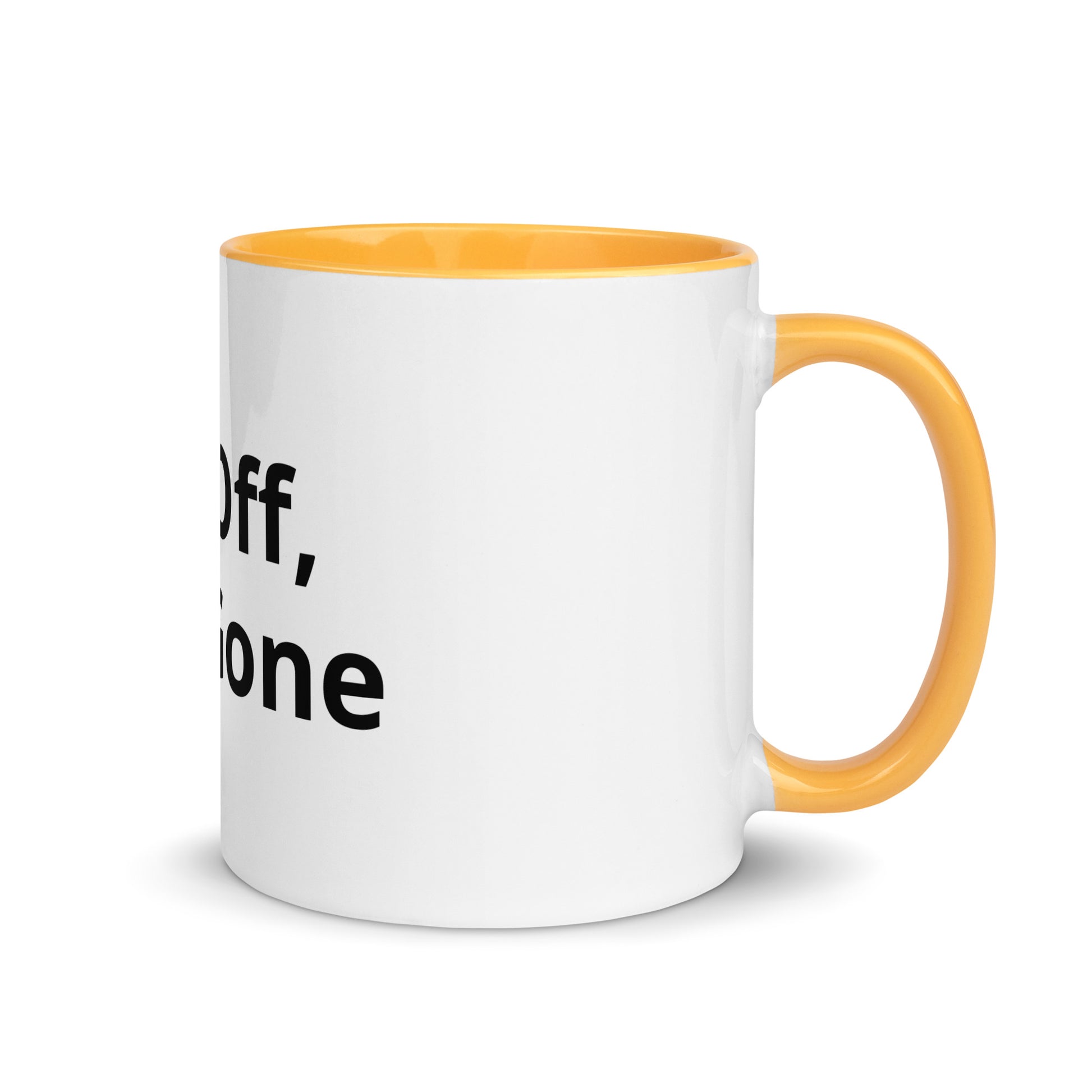 Mic Off, Soul Gone - Sarcastic Mug | PureSarcasm in Mug With Color - Inside View | Sarcastic Mug | PureSarcasm