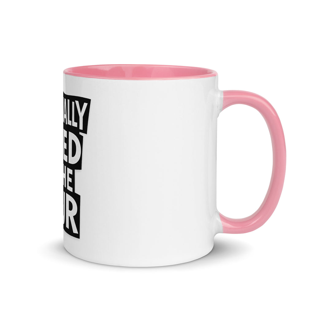 Emotionally Billed by the Hour - Sarcastic Mug in Mug With Color - Inside View | Sarcastic Mug | PureSarcasm