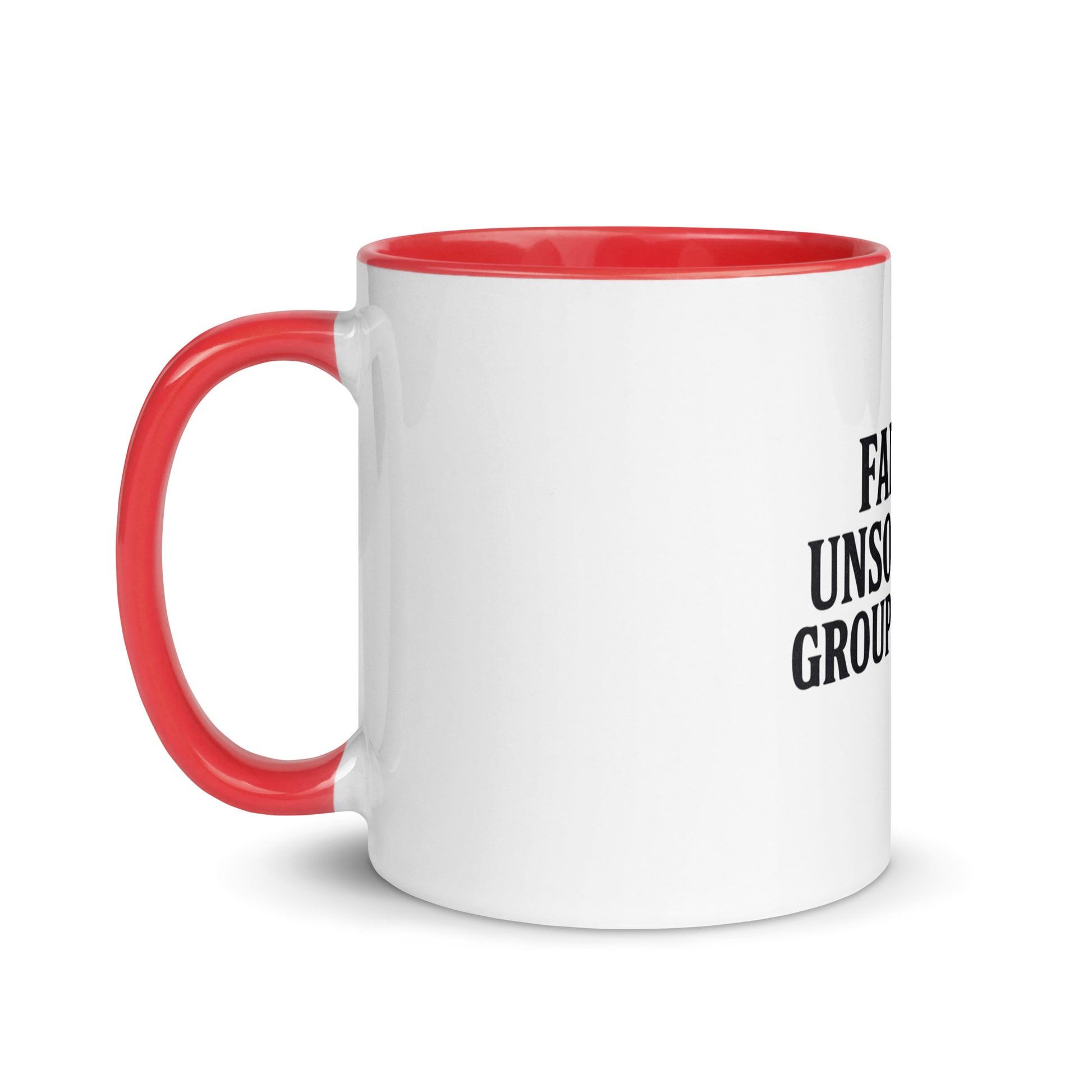 Family: Unsolicited Group Therapy™ - Sarcastic Mug | PureSarcasm in Mug With Color - Inside View | Sarcastic Mug | PureSarcasm